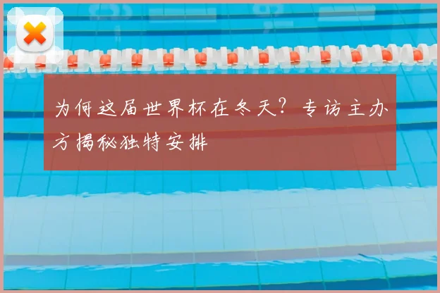 为何这届世界杯在冬天?专访主办方揭秘独特安排